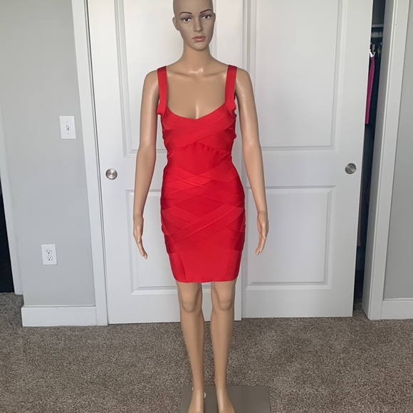 Red House of CB bandage dress size S - Picture 1 of 6